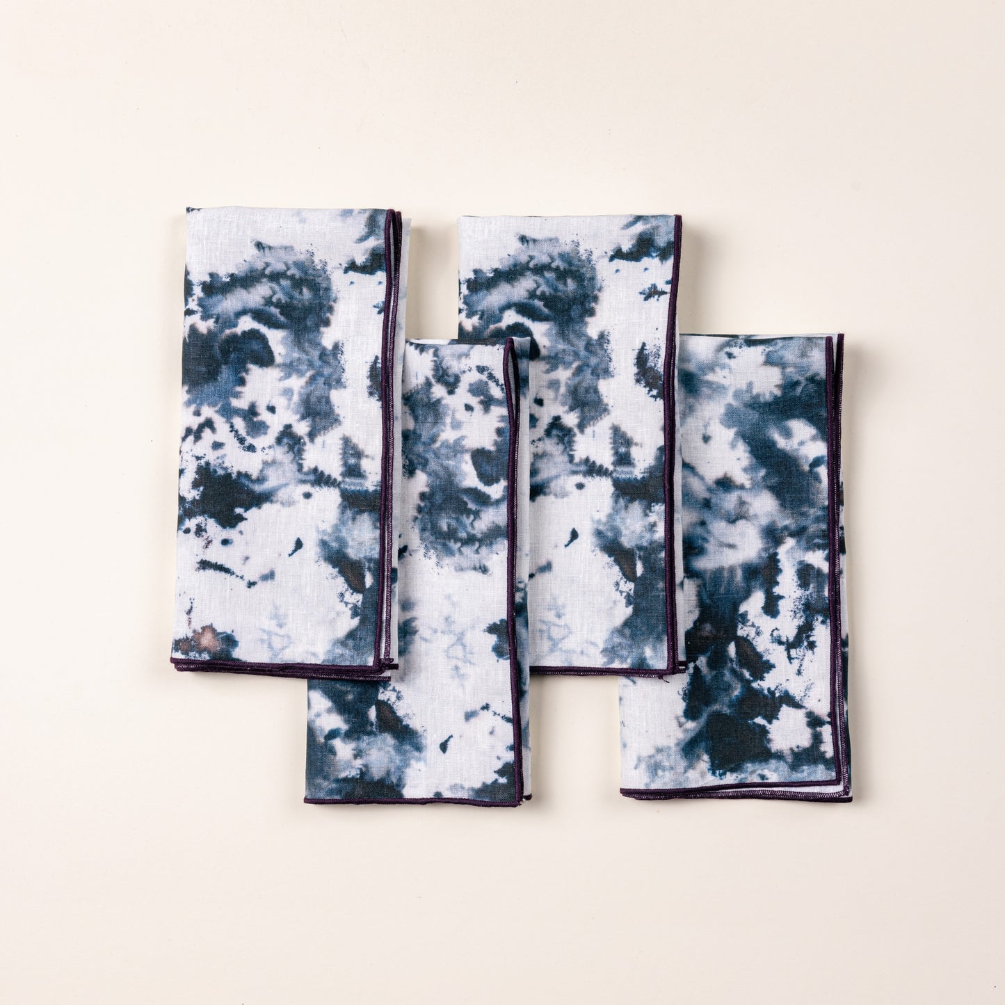 Marbled Linen Napkins