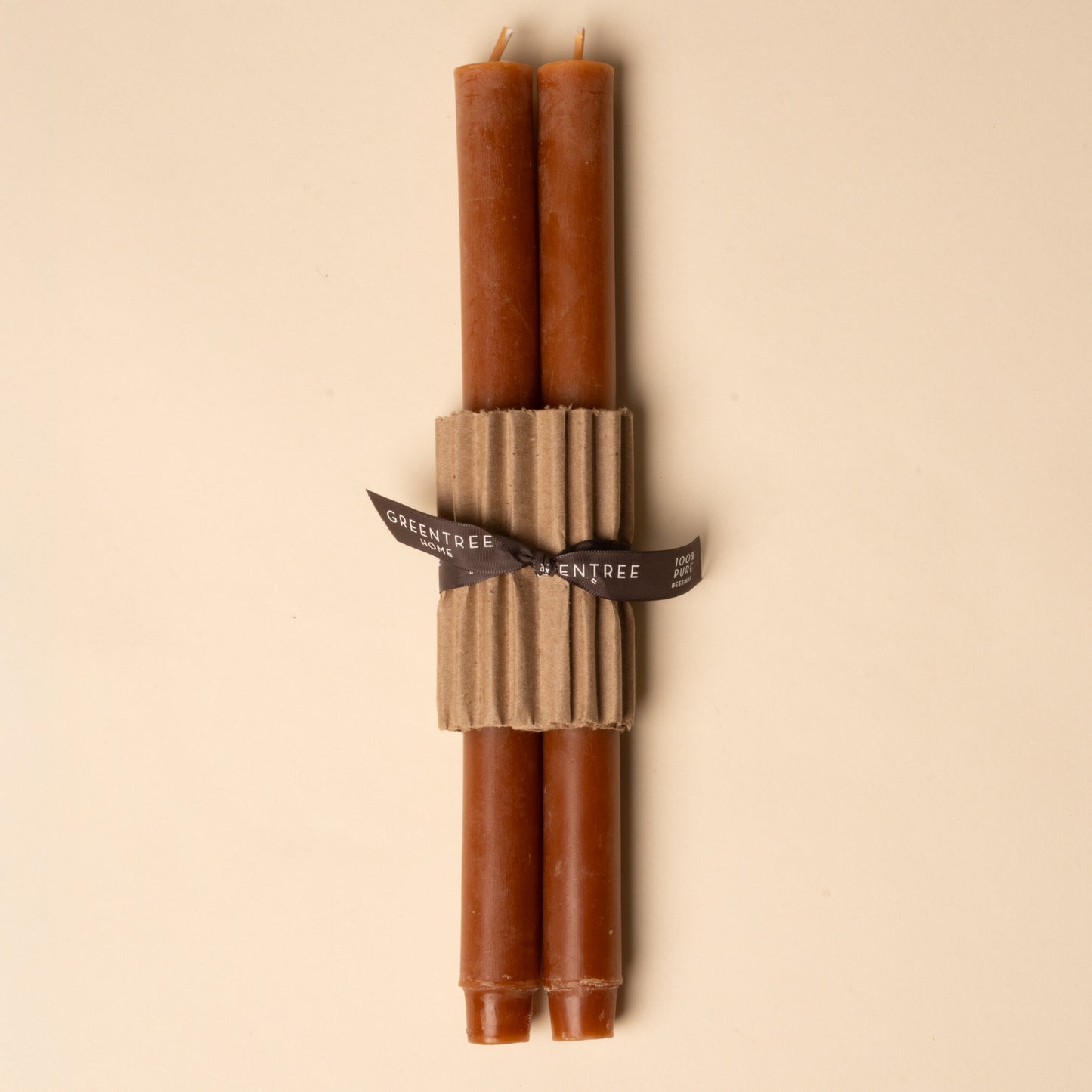 Beeswax Church Tapers, Set of 2