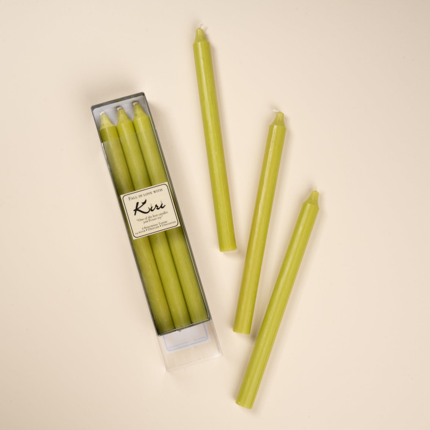 Danish Taper Candles, Set of 6