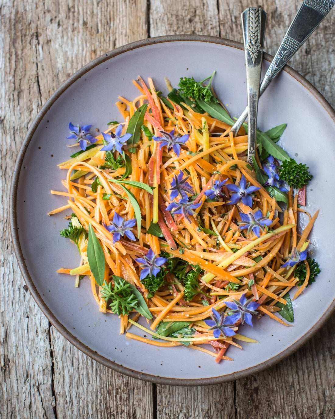 The Mississippi Vegan’s Heirloom Carrot Salad