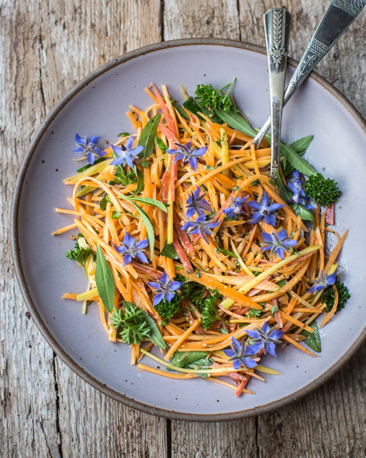 The Mississippi Vegan’s Heirloom Carrot Salad