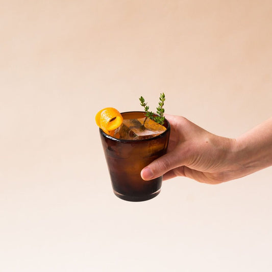 Orange & Thyme Whiskey Drink