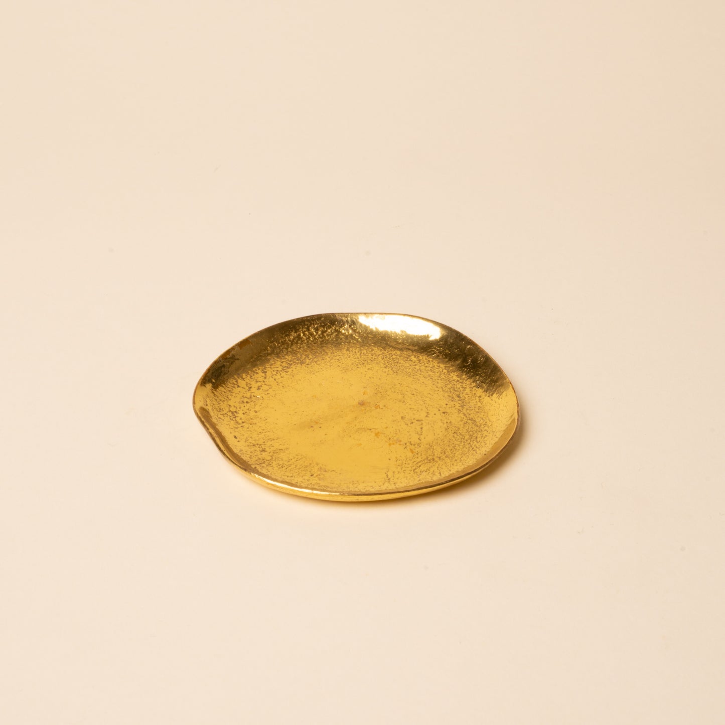 Shelton Metal Hand Carved Brass Dish