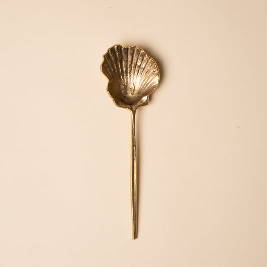 Shelton Metal Brass Shell Spoons