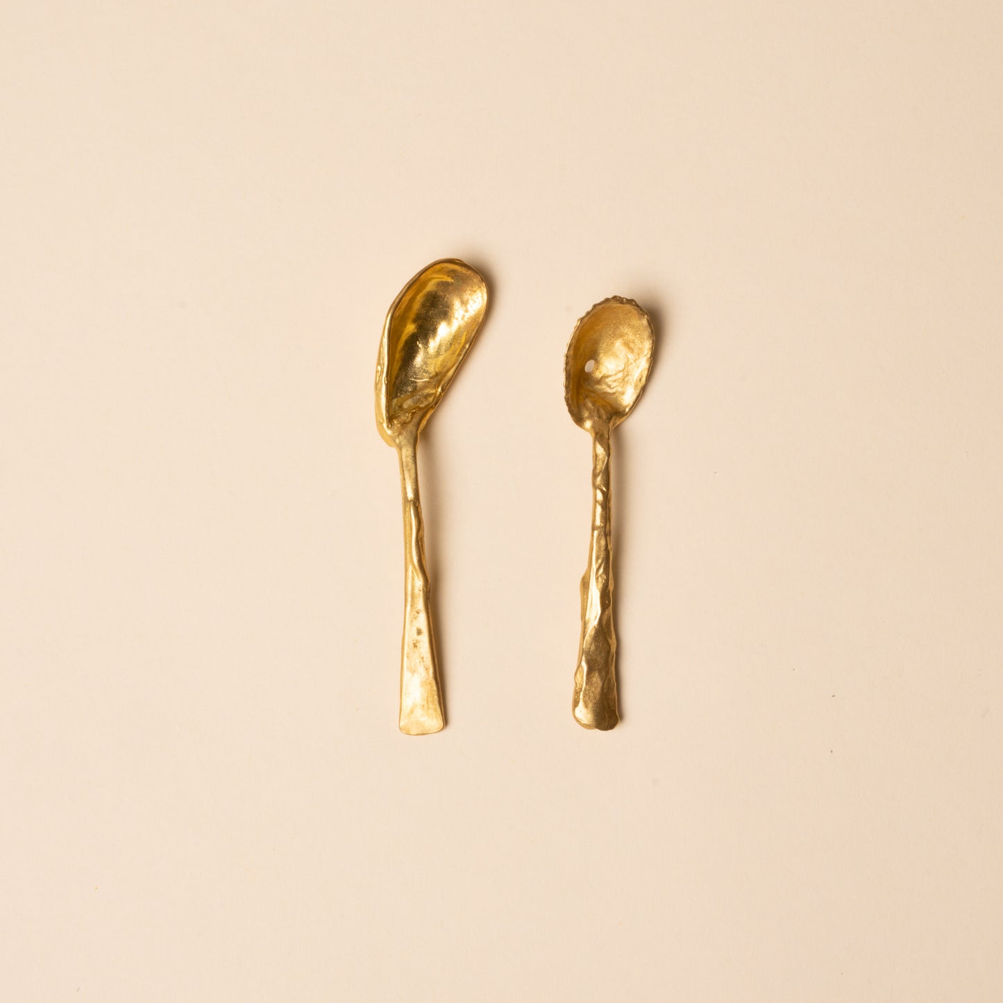 Shelton Metal Brass Shell Spoons