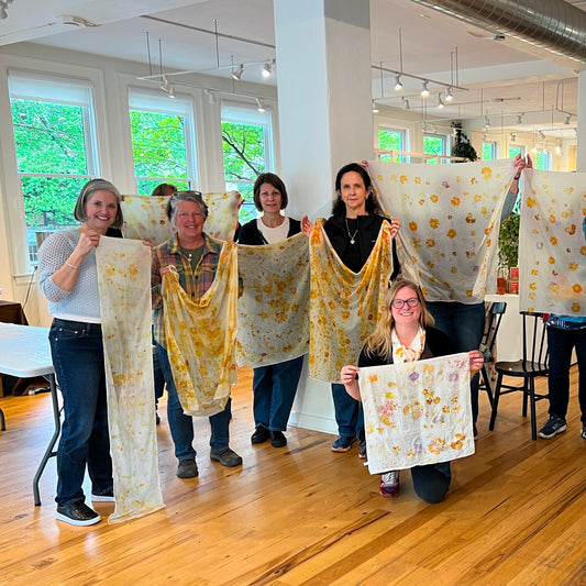 Eco-printing Workshop with LOOM Imports