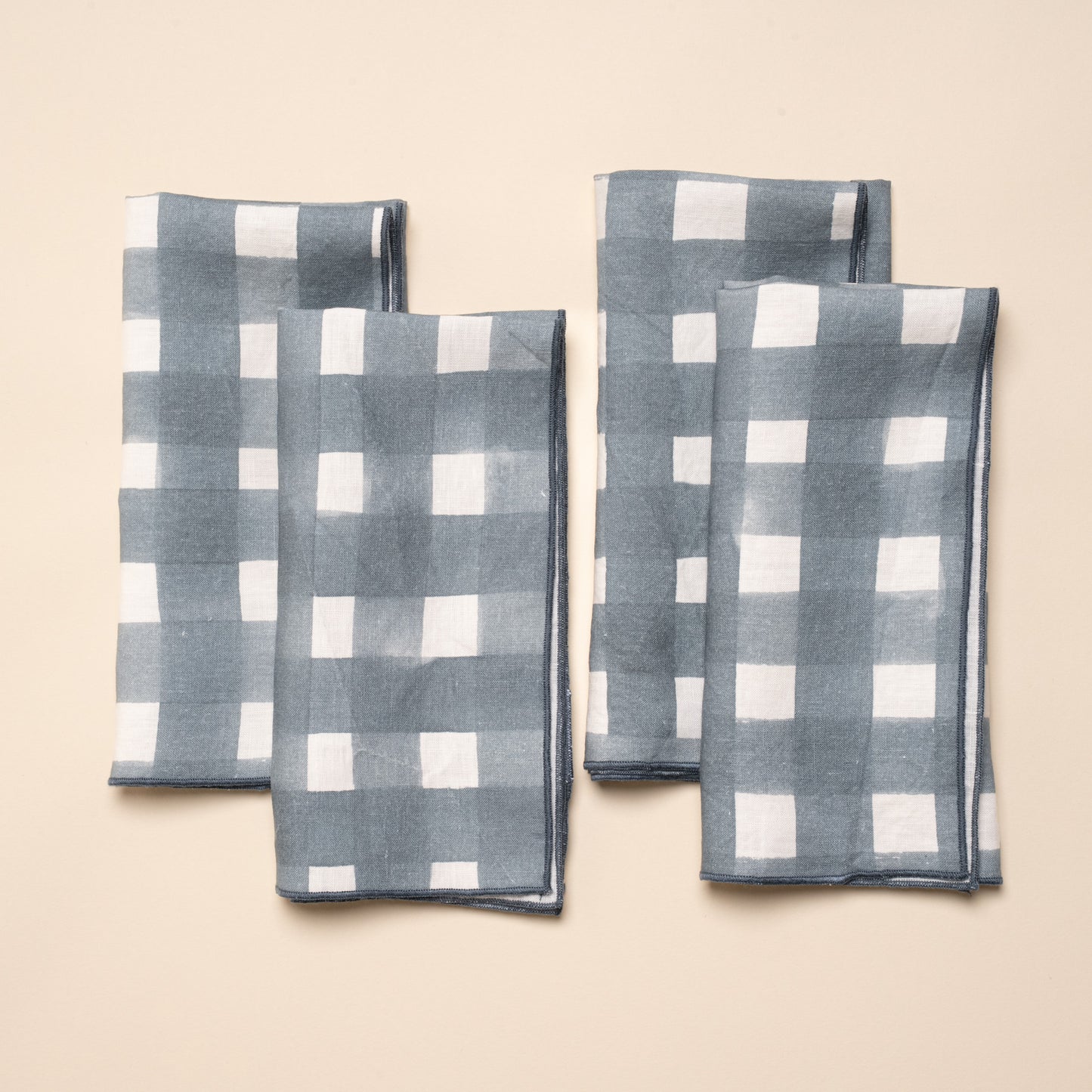 Crosshatch Linen Napkins
