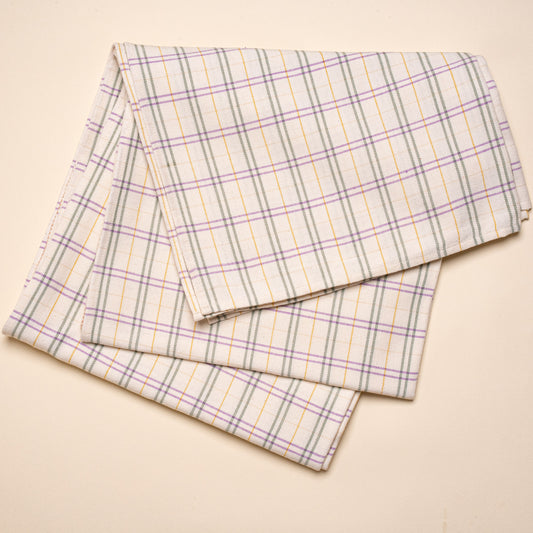 Hudson Grid Tablecloth