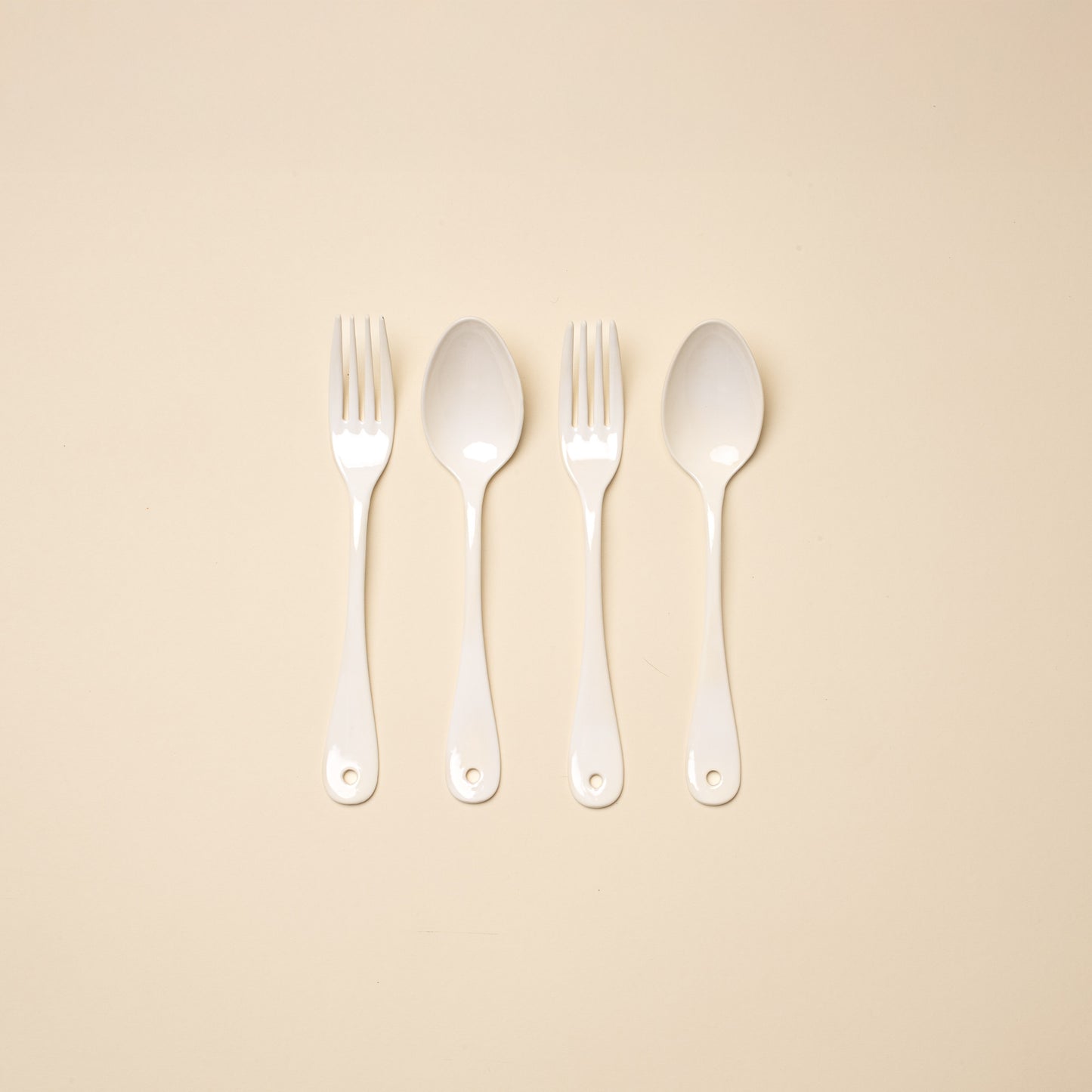 Japanese Enamel Picnic Flatware
