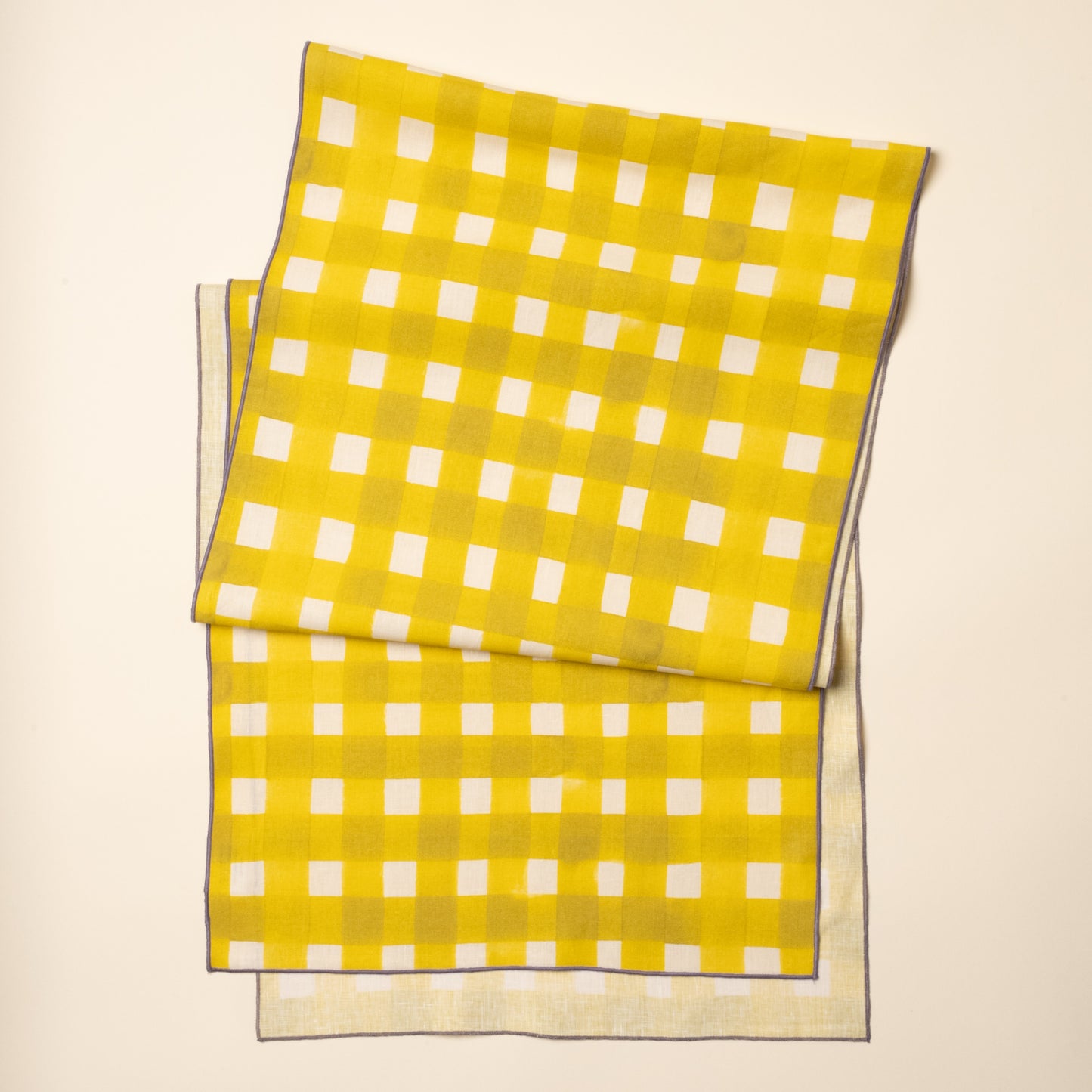 Crosshatch Table Linens