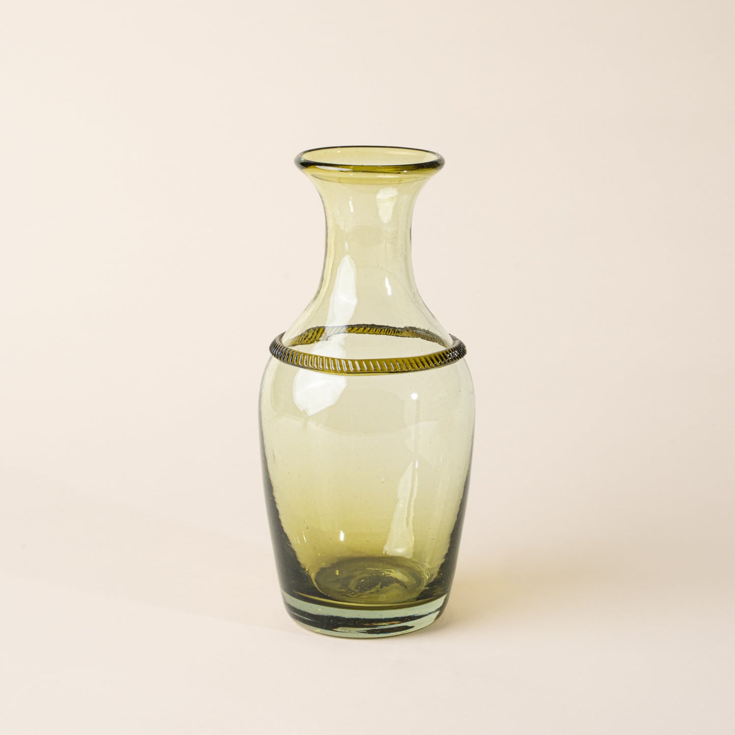 Banded Glass Vase