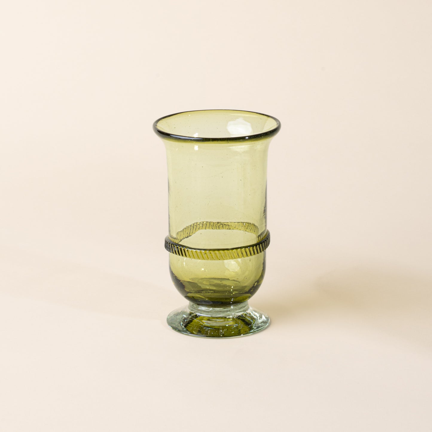 Banded Glass Vase