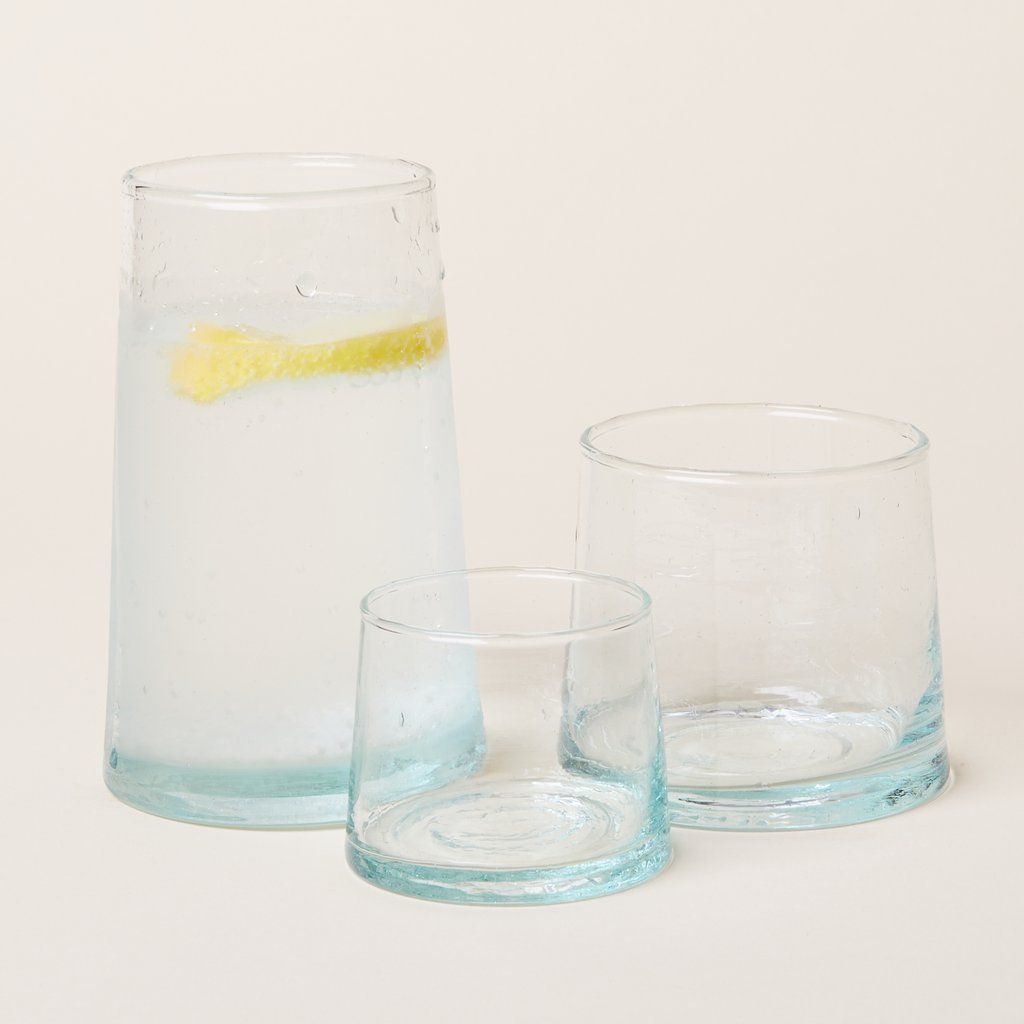 Recycled Moroccan Glassware