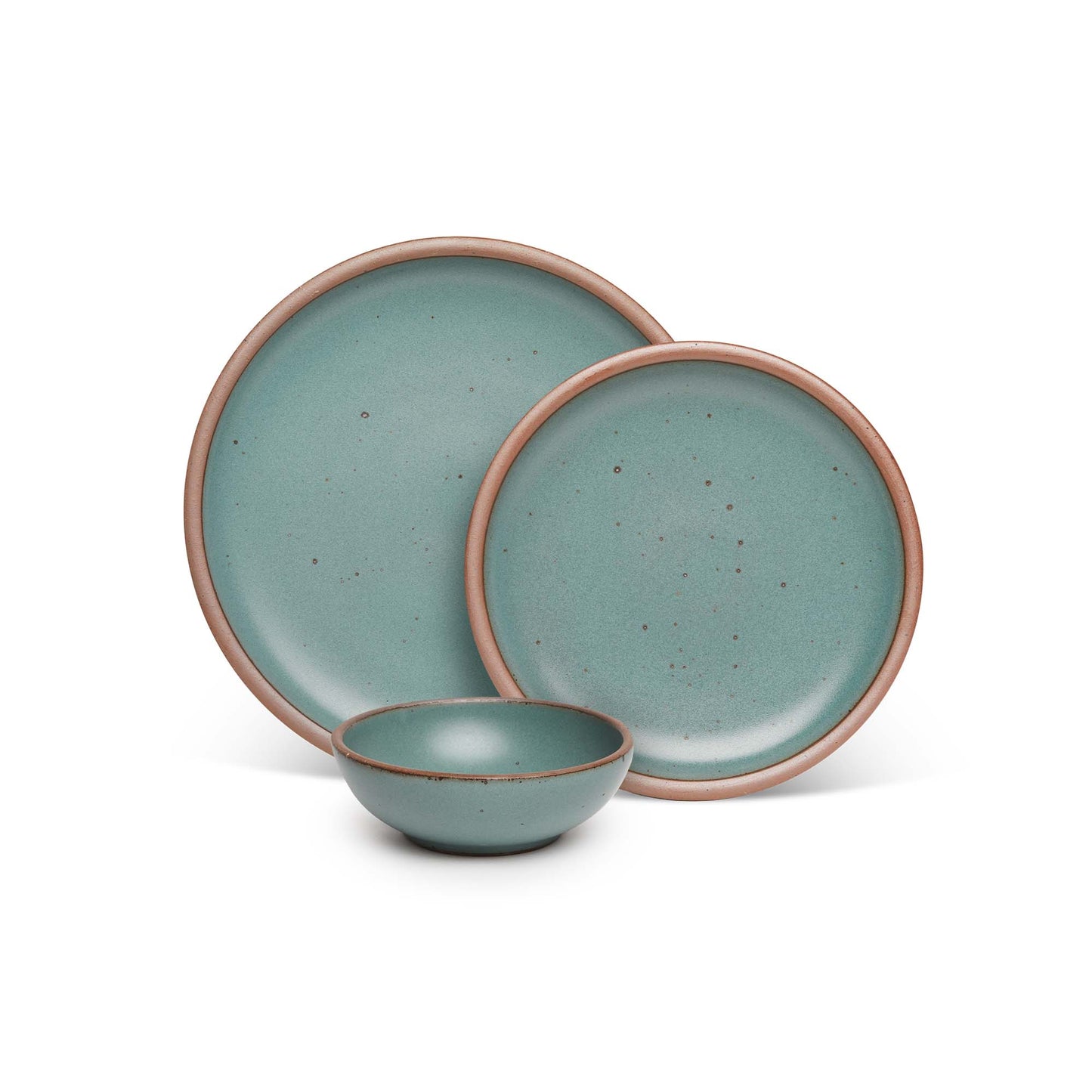 Shallow Dinner Set - Three Piece